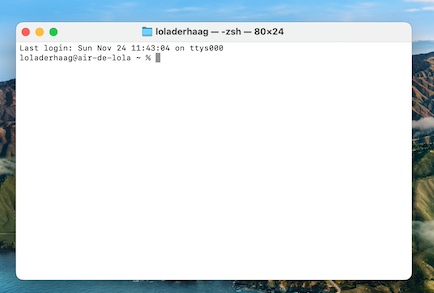 terminal